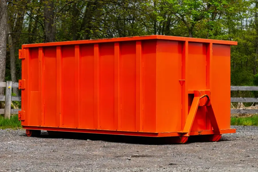 10-yard roll-off dumpster