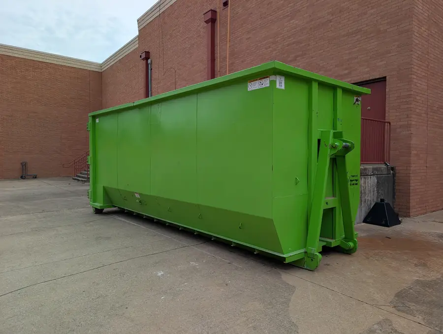 30-yard roll-off dumpster